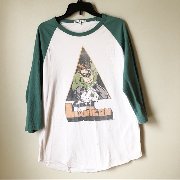 Junk Food Clothing Other - Junk Food | Green Lantern Raglan Tee Shirt